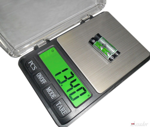Весы ювелирные электронные карманные 600 
г/0,01 г (MH-697) фото 2