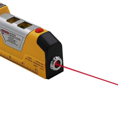 Уровень лазерный LevelPro3 Easy Fix (12 см) со встроенной рулеткой 2,5 м фото 5