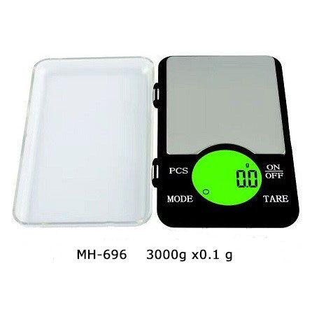 Весы ювелирные электронные карманные 3000 г/0,1 г (MH-696) фото 3