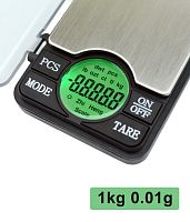 Весы ювелирные электронные карманные 1000 г/0,01 г (MH-696-1)