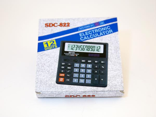 Калькулятор SDC-822 фото 2