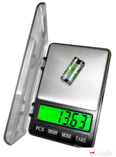 Весы ювелирные электронные карманные 600 
г/0,01 г (MH-697)