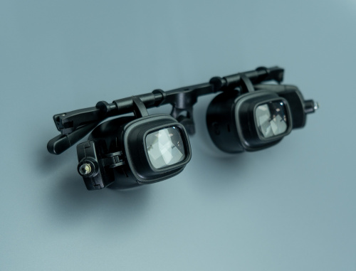 Лупа-очки со сменными линзами и регулируемой подсветкой 2925S1 фото 5
