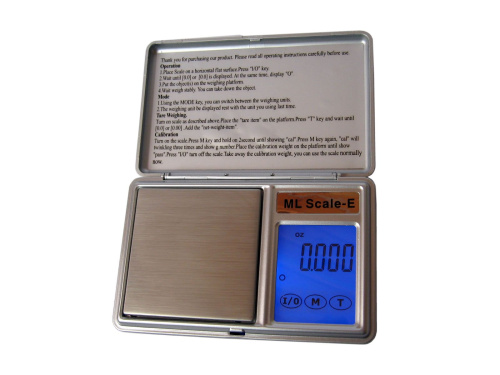 Весы электронные карманные 500г/0,01г фото 3