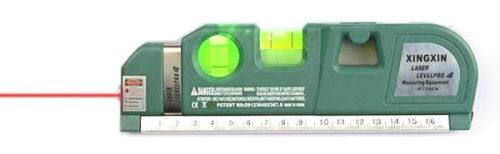 Уровень лазерный FIXIT LevelPro4 (16 см) со встроенной 
рулеткой 2,5 м и подсветкой фото 2