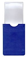 Лупа карманная линза Френеля гибкая (кредитка 
вертикальная-вкладыш 90х64 мм) для чтения