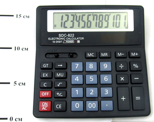 Калькулятор SDC-822 фото 3