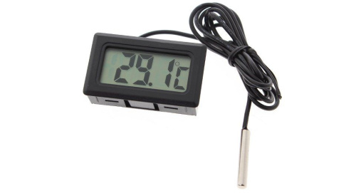 Термометр компактный с выносным датчиком фото 2