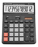 Калькулятор SKAINER SK-512 12 разрядов (настольный) черный