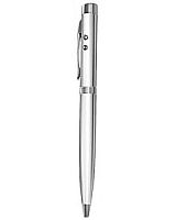 Фонарик-ручка Laser Led Pen (серебристый)