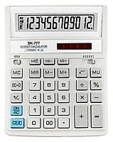 Калькулятор SKAINER SK-777WH 12 разрядов (настольный) белый