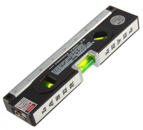 Уровень лазерный FIXIT LevelPro4 (20 см) со встроенной 
рулеткой 1,5 м и подсветкой фото 2
