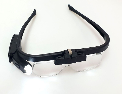 Бинокулярные очки лупы с подсветкой аккум. MG11642DC фото 5