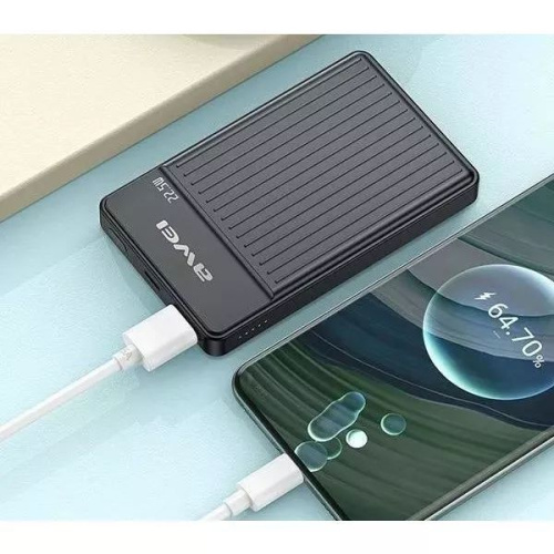 Внешний аккумулятор Power Bank AWEI P33K 10000mAh Wireless Magnetic (Magsafe) фото 6